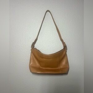 Piel Leather Medium Shoulder Purse – Saddle Brown – Made in Colombia